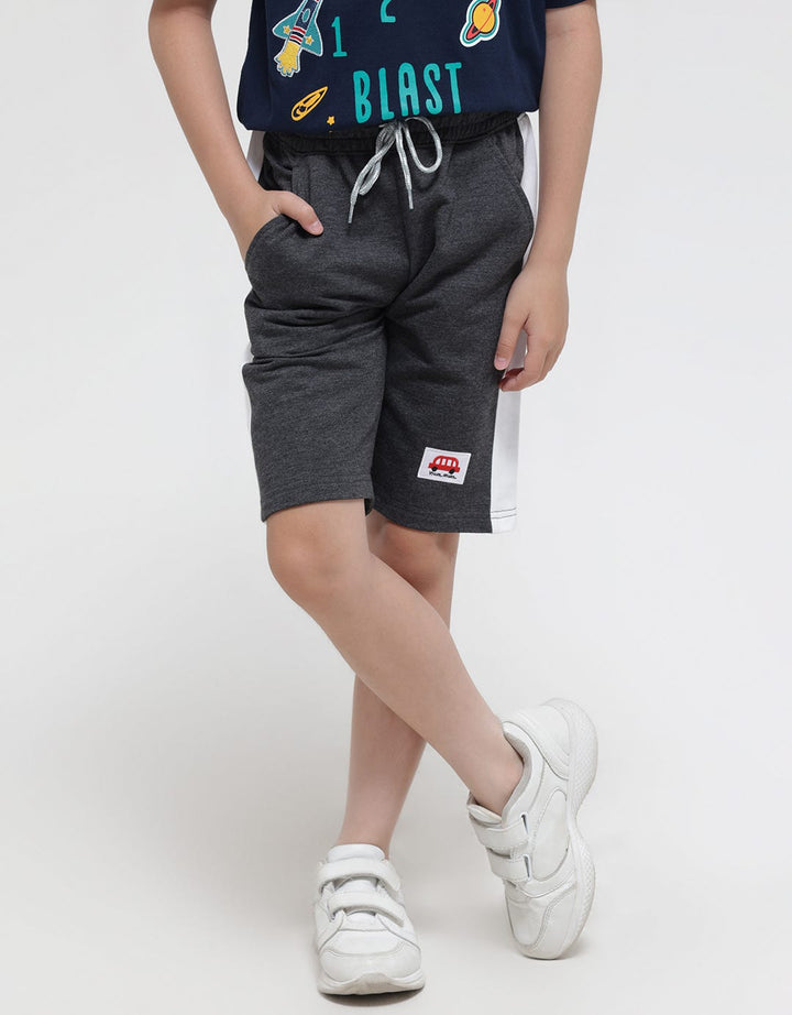Little M Short Pants Knit Jersey Fp Dino