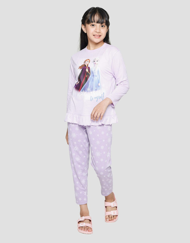 Disney Set Long Sleeve Long Pants Frozen True To Myself