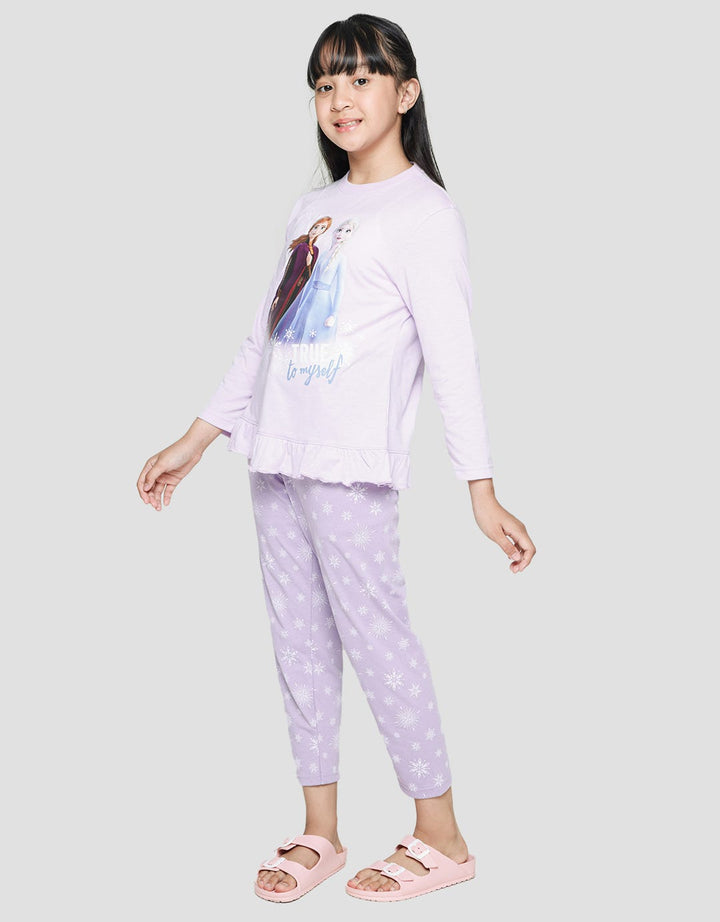 Disney Set Long Sleeve Long Pants Frozen True To Myself