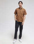 Details Solid Twill Men's Shirt