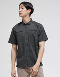 Details Solid Twill Men's Shirt