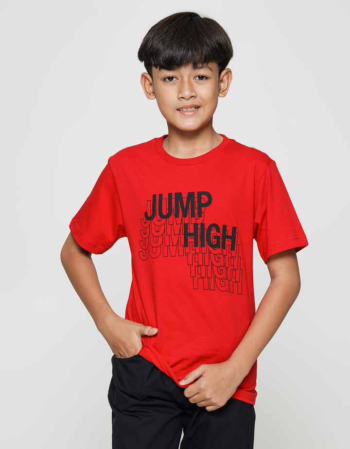 Nevada Print Jump High Boys Short Sleeve T-Shirt