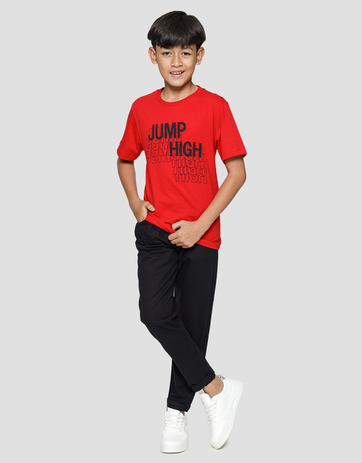 Nevada Print Jump High Boys Short Sleeve T-Shirt