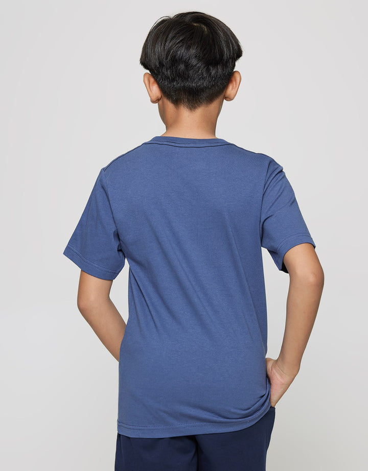 Nevada Print Big Goals Club Kaos Lengan Pendek Anak Laki-laki