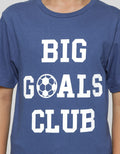 Nevada Print Big Goals Club Kaos Lengan Pendek Anak Laki-laki