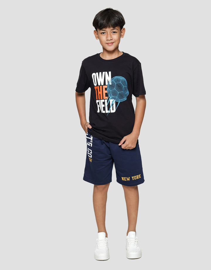 Nevada Own The Field Kaos Anak Laki-laki