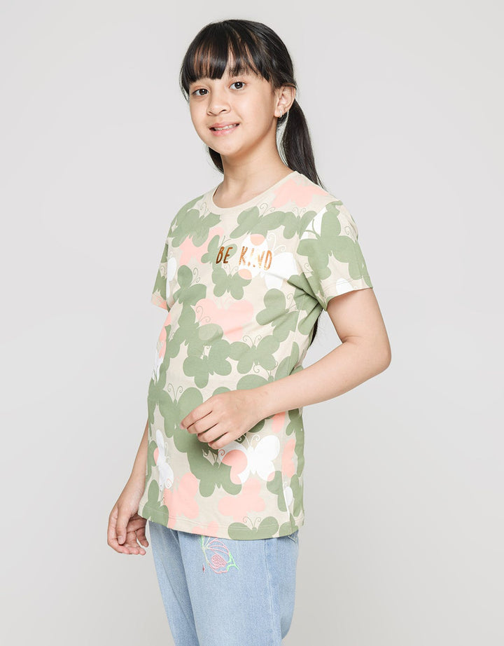 Aero Short Sleeve T-Shirt Full Print Camo Butterfly