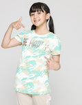 Aero Camo Rabbit Kaos Anak Perempuan