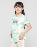Aero Camo Rabbit Kaos Anak Perempuan
