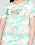 Aero Camo Rabbit Kaos Anak Perempuan