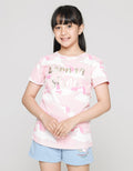 Aero Camo Full Print Girls T-Shirt