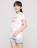 Aero Camo Full Print Girls T-Shirt
