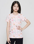 Aero Rabbit Carrot Kaos Anak Perempuan