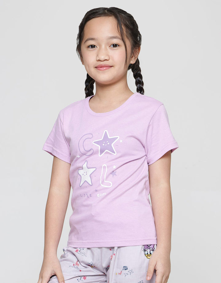 Little M Cool Stars Kaos Anak Perempuan