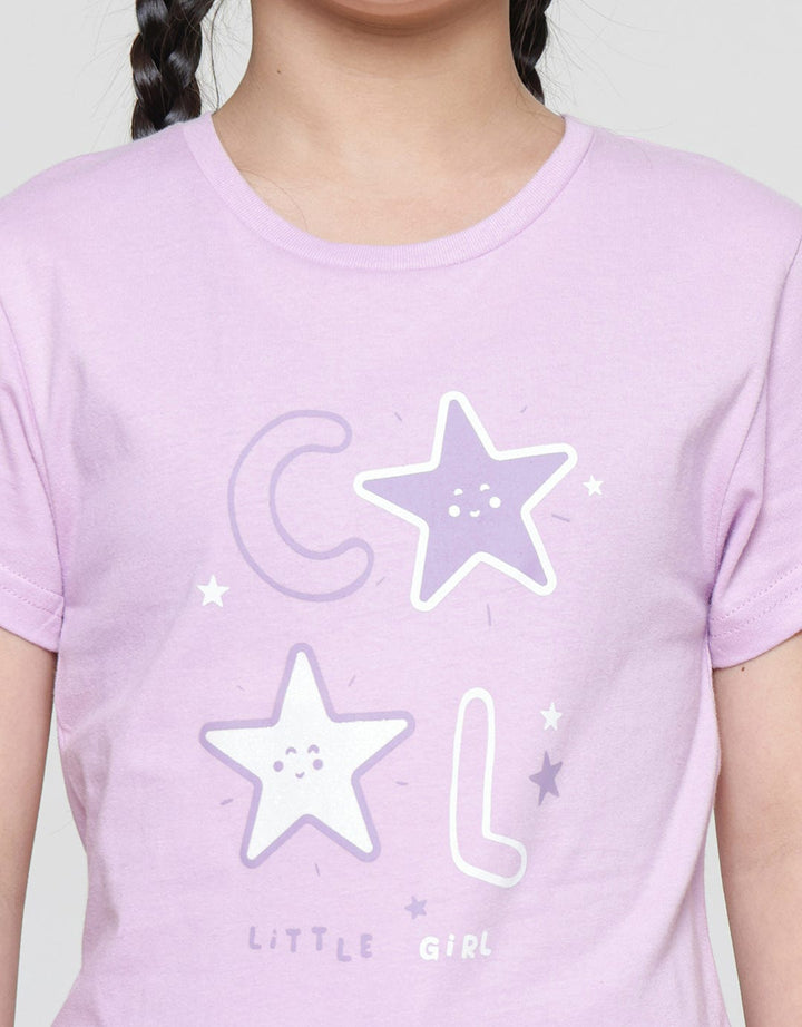 Little M Cool Stars Kaos Anak Perempuan
