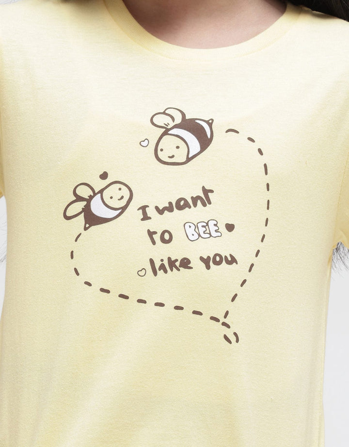 Little M Short Sleeve T-Shirt I Want To Bee With You