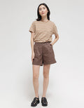 Nevada Woven Plain Women's Shorts