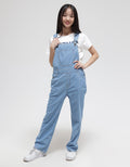 Nevada Denim Long Pants Overall Light Washed