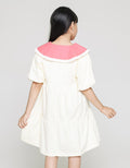 Nevada Knit Ruffle Collar Dress Anak Perempuan