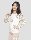 Nevada Sweater Print Smart Strong Beautiful Girls