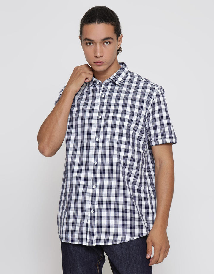 Lois Short Sleeve Shirt Print Check