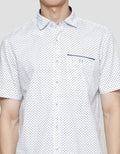 Lois Full Print Kemeja Lengan Pendek Pria