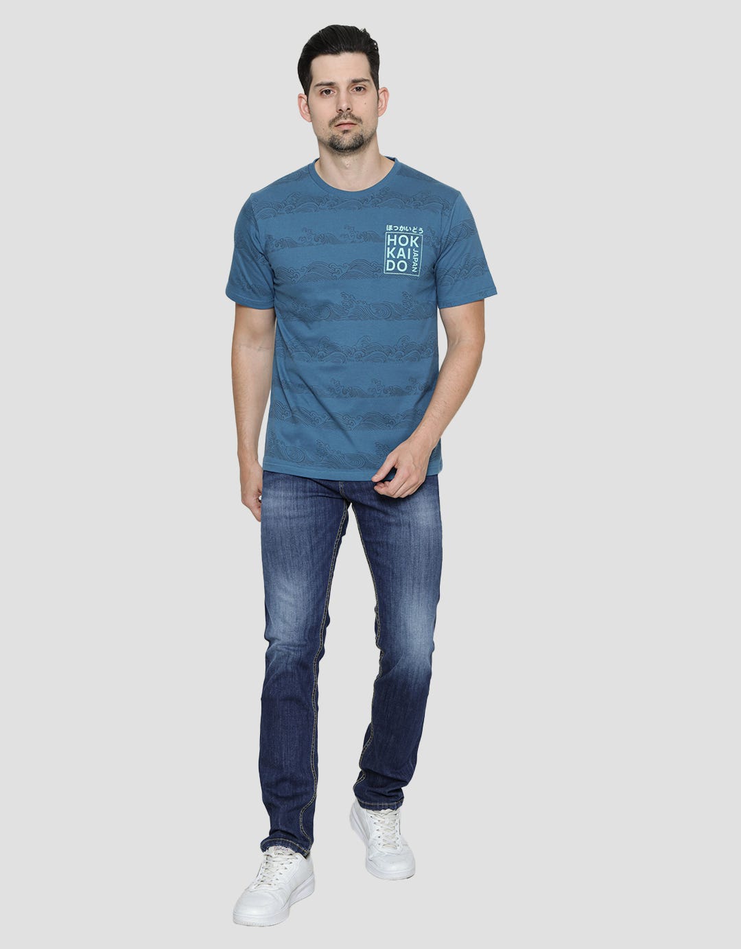 Lois Slim Stretch Fit Celana Jeans Pria