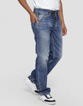 Lois Straight Fit Button Jeans