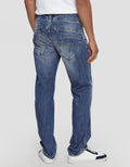 Lois Straight Fit Button Jeans