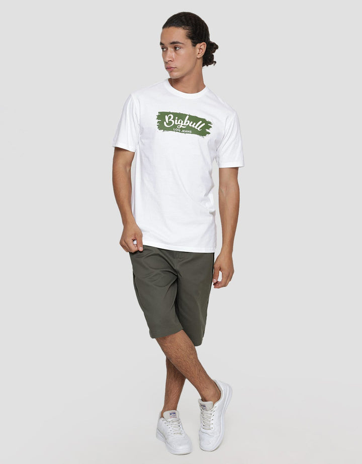 Lois Big Bull Print Word T-Shirt