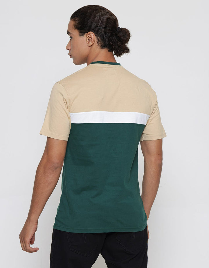 Lois Logo Colour Block Kaos Pria