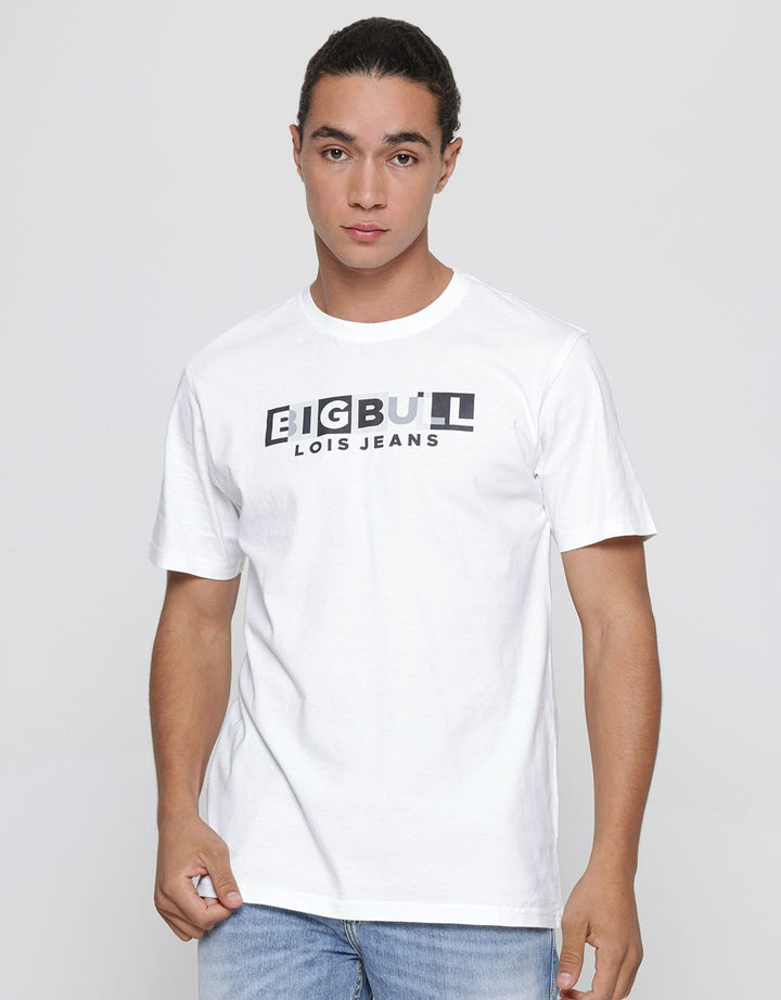 Lois Big Bull Word T-Shirt