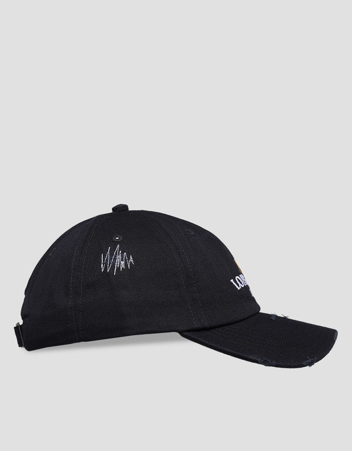 Lois Jeans 1962 Logo Bordir Topi HDM341BL