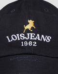 Lois Jeans 1962 Logo Bordir Topi HDM341BL
