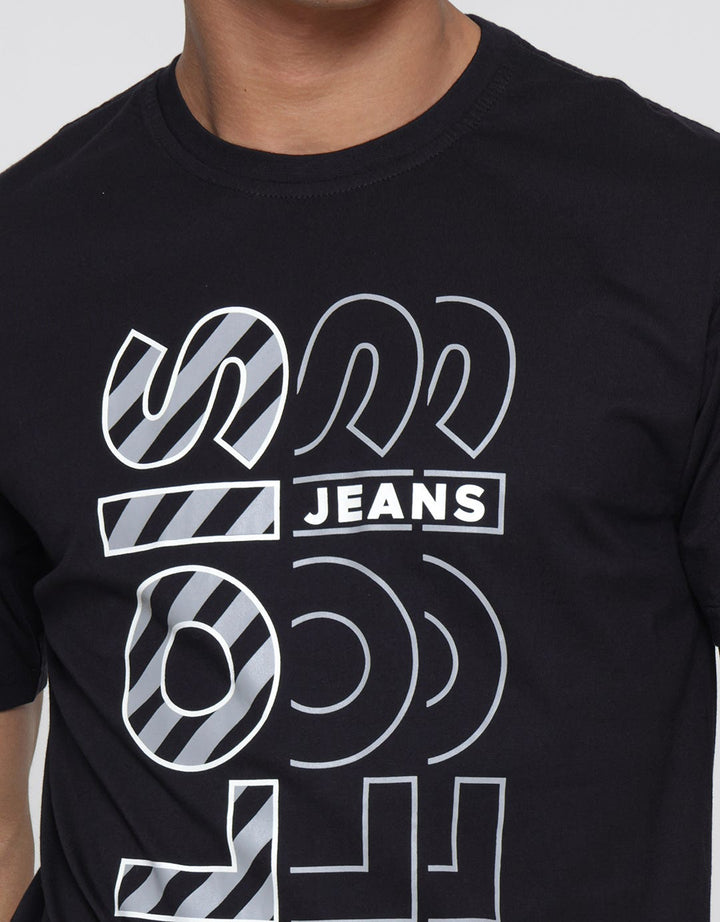 Lois Shade Logo Kaos Casual Pria