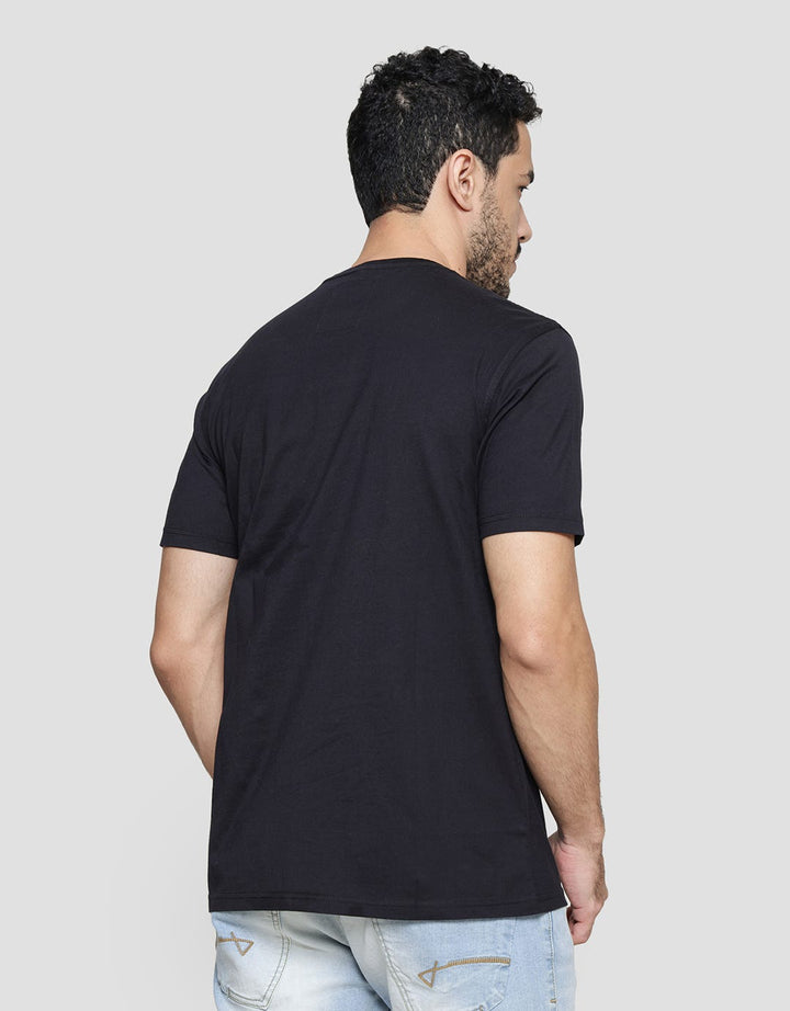 Lois Logo Color block Kaos Pria