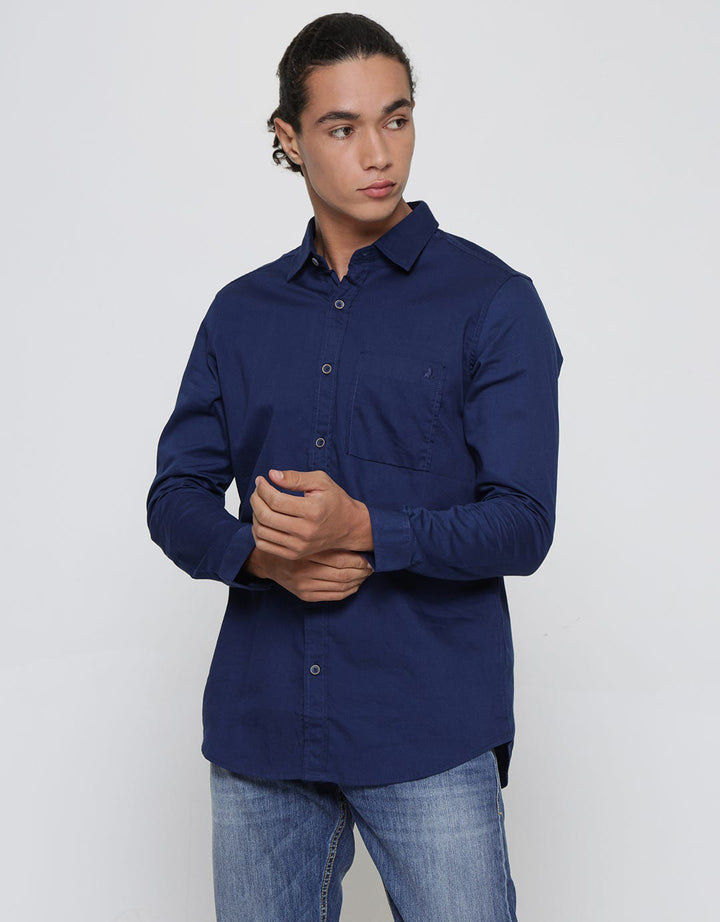Lois Long Sleeve Shirt Plain Look