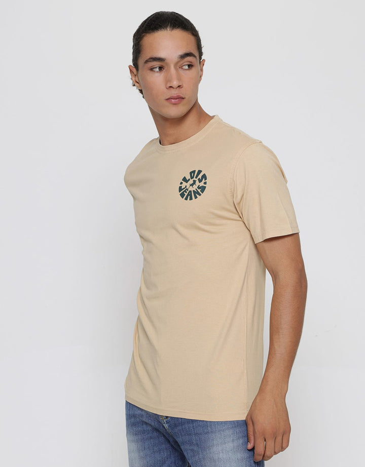 Lois Logo Backprint Men's Casual T-Shirt