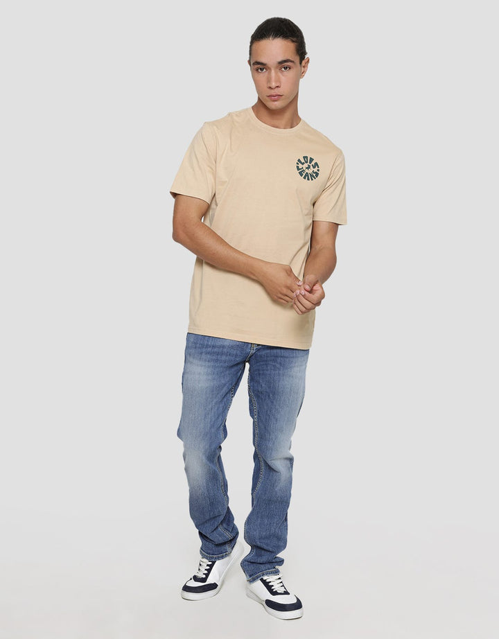 Lois Logo Backprint Men's Casual T-Shirt