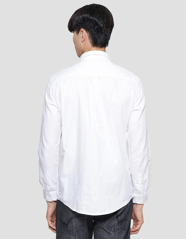 Lois Basic Plain Kemeja Formal Pria
