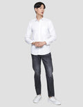 Lois Basic Plain Kemeja Formal Pria