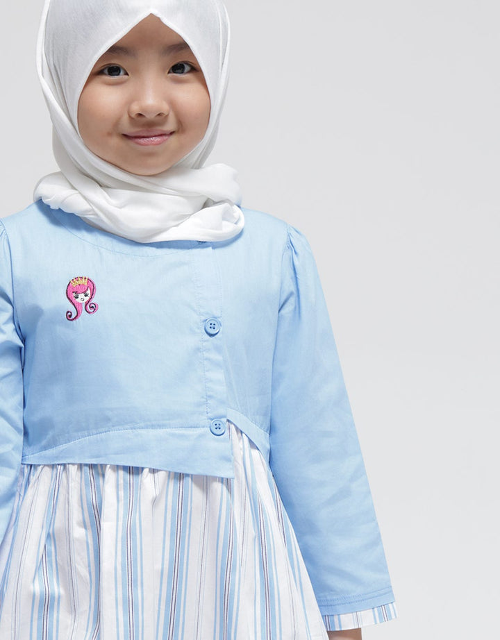 Rodeo Junior Girl Ghamis Garis Dress Anak