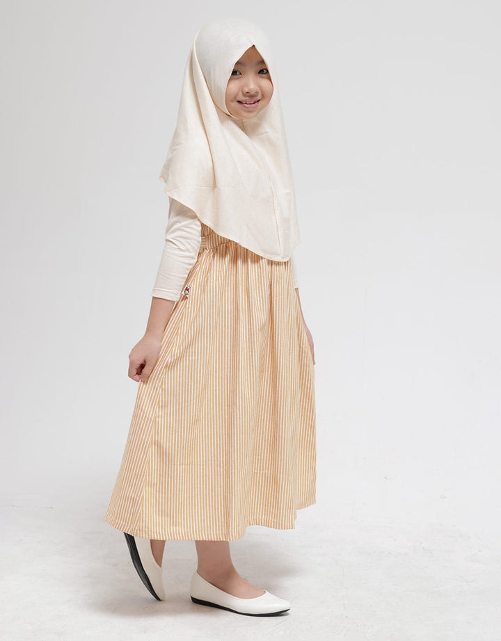 That's Donald Stripe Ver Maxi Dress for Girls