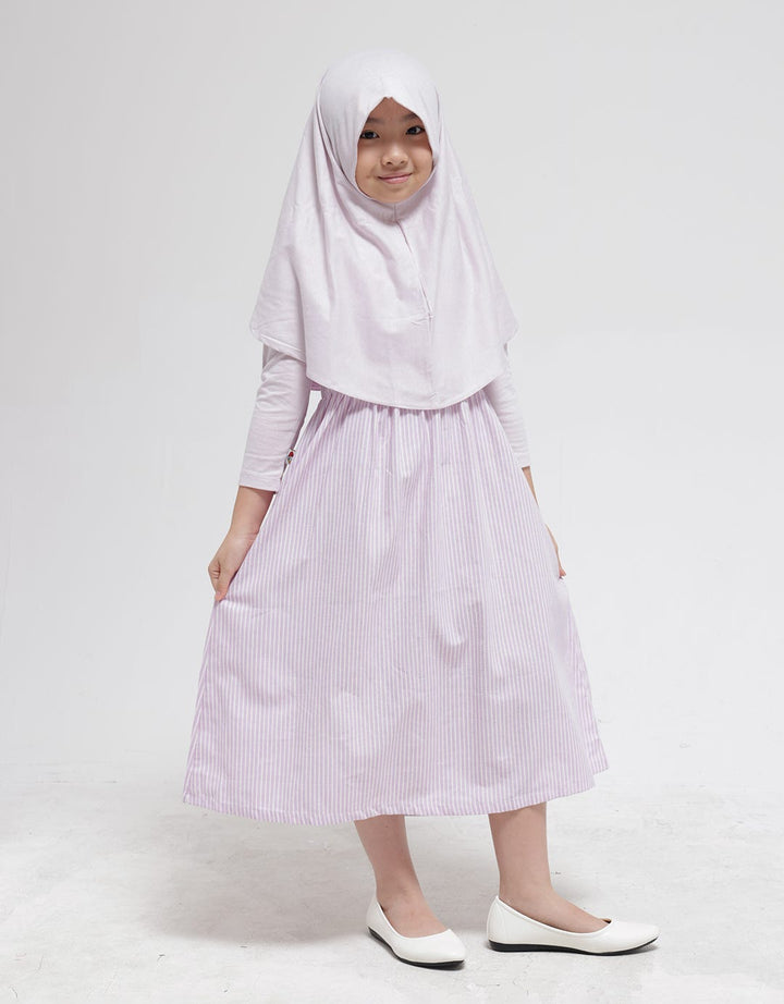 That's Donald Striped Maxi Dress for Girls