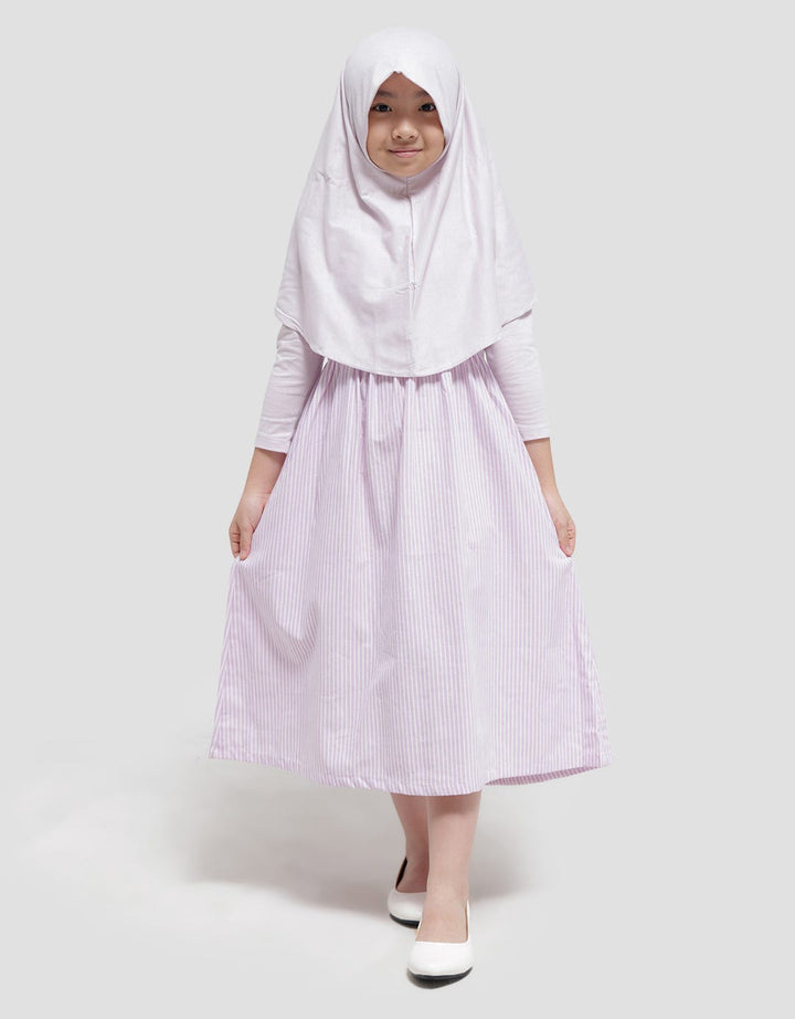 That's Donald Striped Maxi Dress for Girls