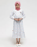 That's Donald Maxi Dress Flower Print Kids Girls