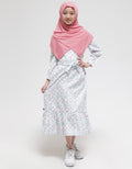 That's Donald Maxi Dress Flower Print Kids Girls