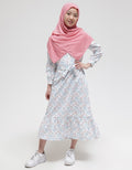 That's Donald Maxi Dress Flower Print Kids Girls