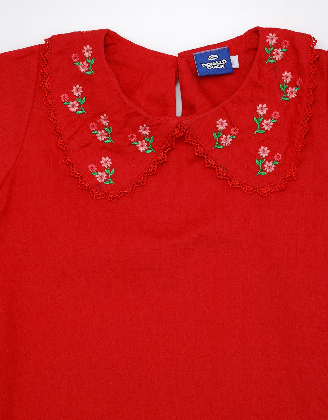 That's Donald Girls Longsleeves Dress Flower