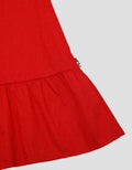 That's Donald Girls Longsleeves Dress Flower